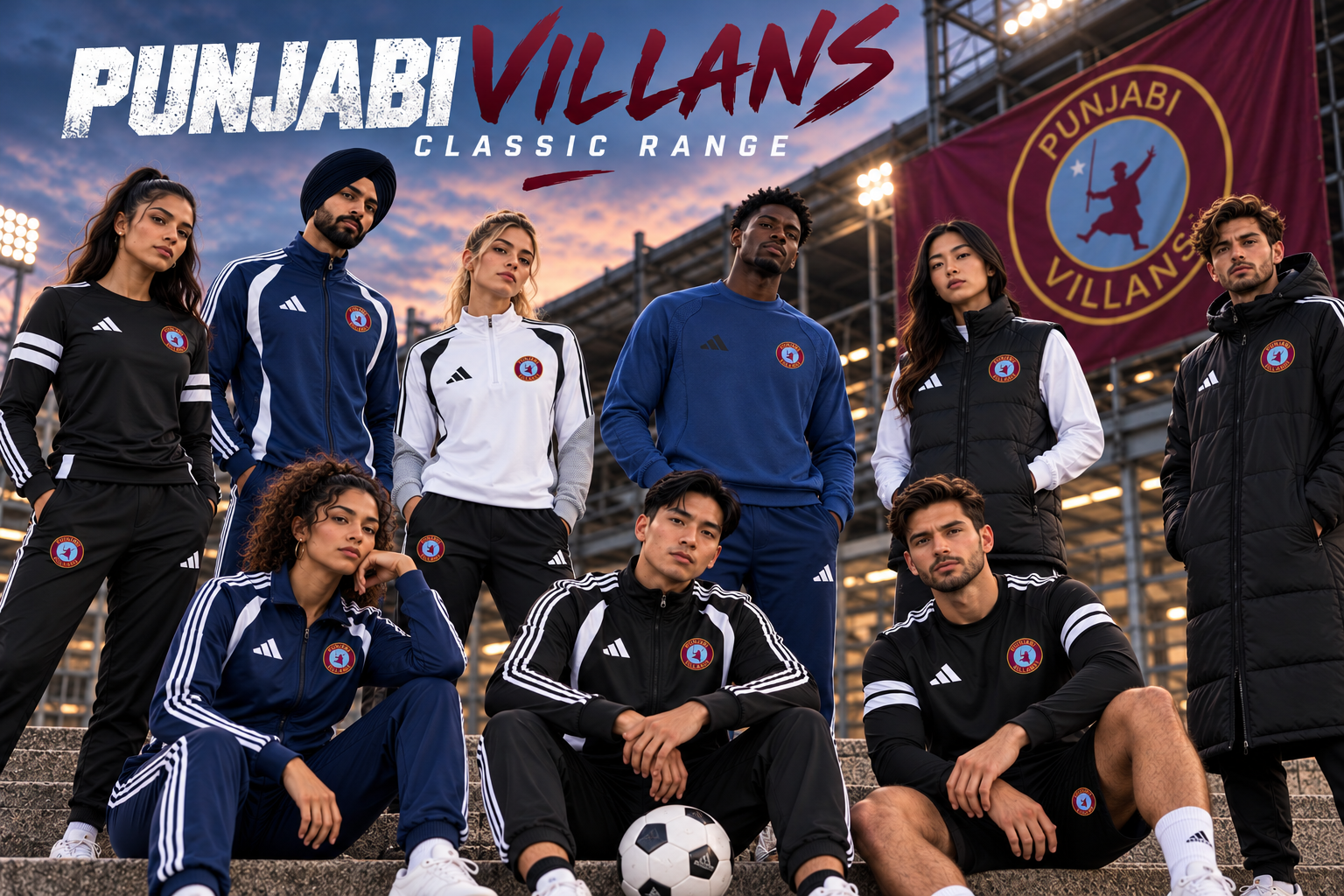 Classic Range — Punjabi Villans merchandise